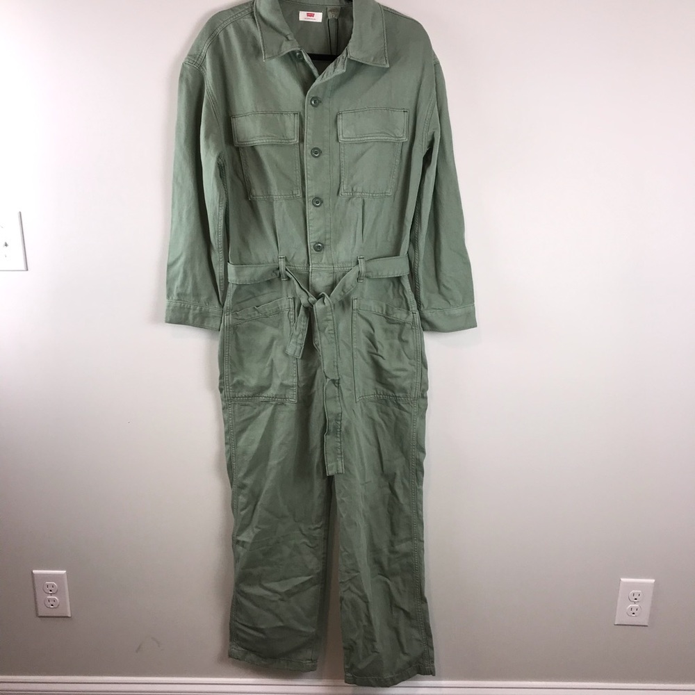 Levi’s Soft Surplus Jumpsuit in Sea Spray